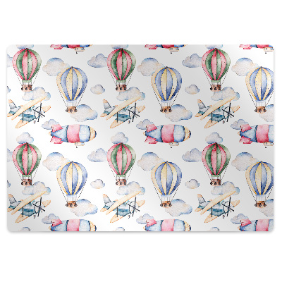 Padlóvédő székalátét Égbolt léggömbökkel