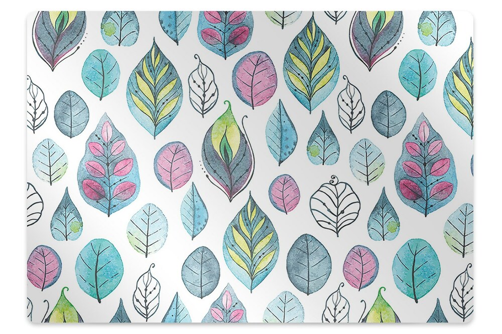 Szék szőnyeg Rajzfilm levelek