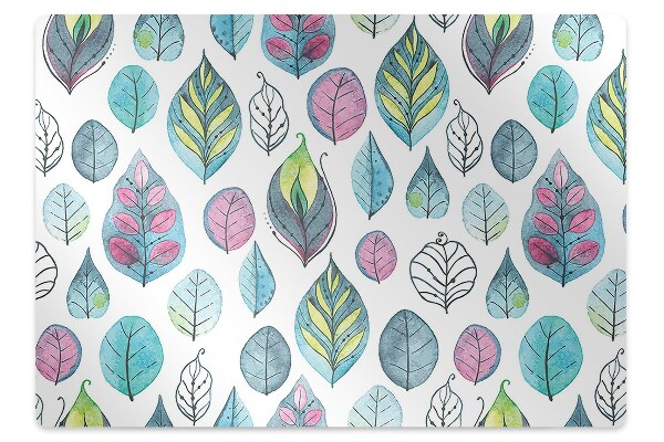 Szék szőnyeg Rajzfilm levelek