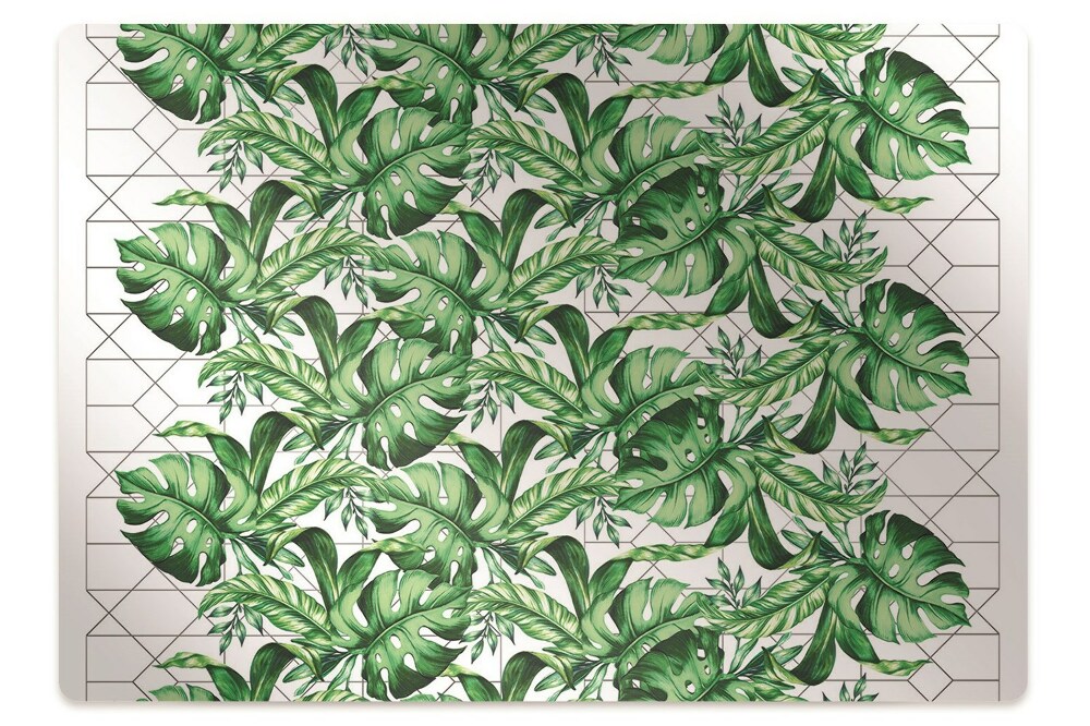 Szék szőnyeg Fekete minta