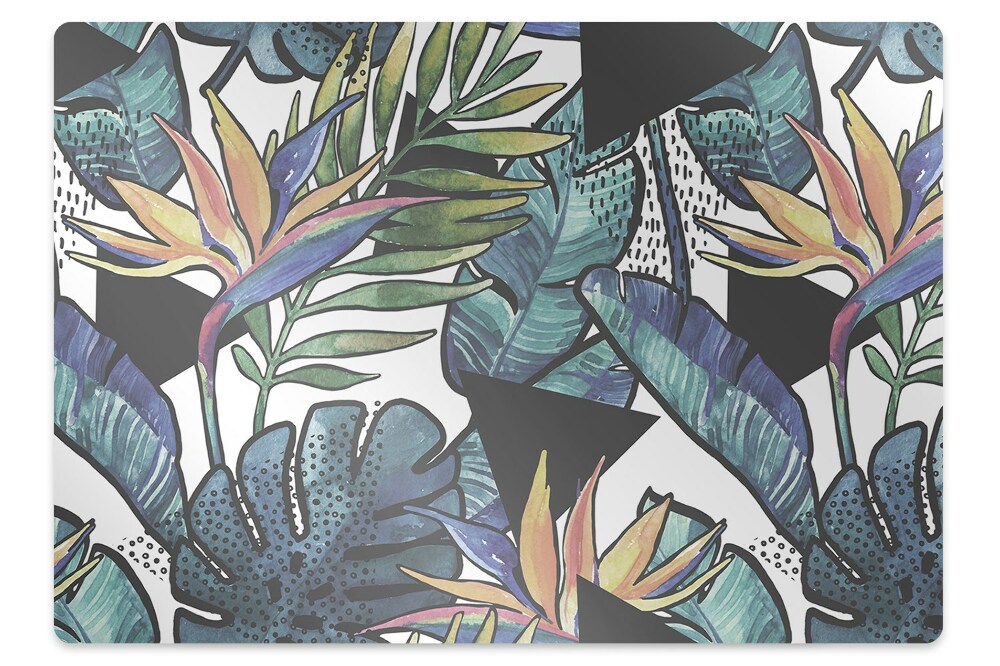 Szék szőnyeg Pálmalevelek