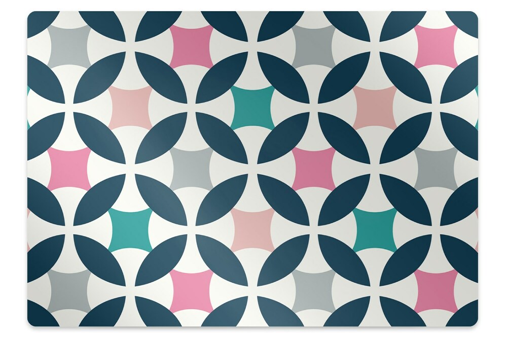 Padlóvédő székalátét Pasztell retro motívum