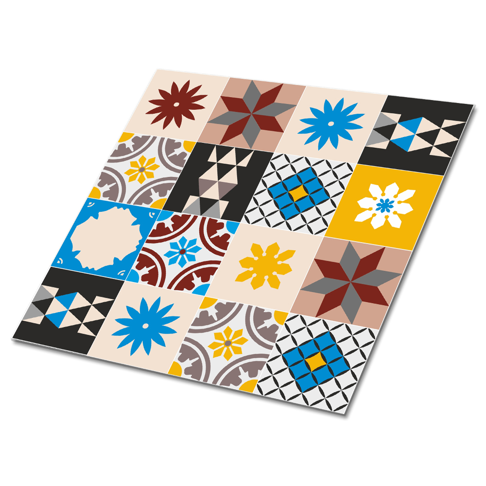 Vinyl csempe falra Vegyes mozaik