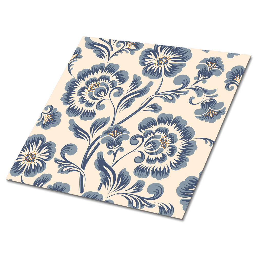 Vinilpadló Virágok vintage motívum