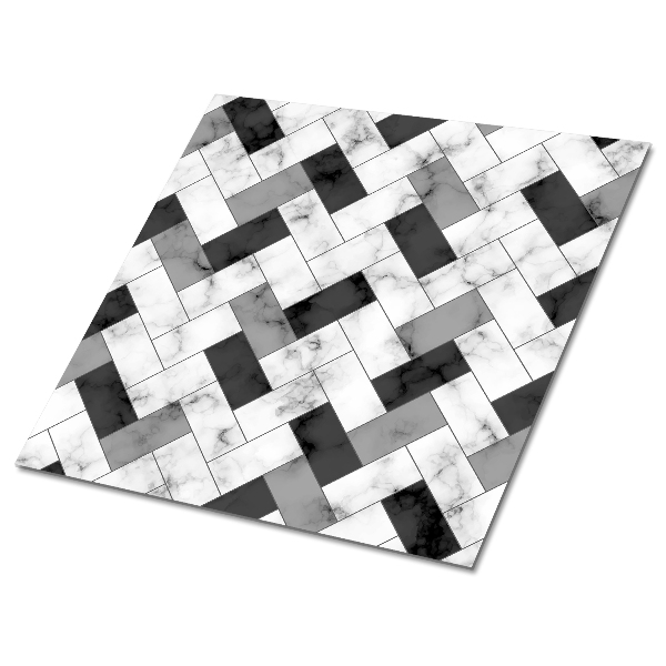 Öntapadós vinyl csempe Halmozott márvány