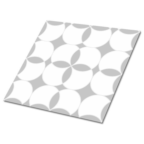 Vinilpadló Szürke körök