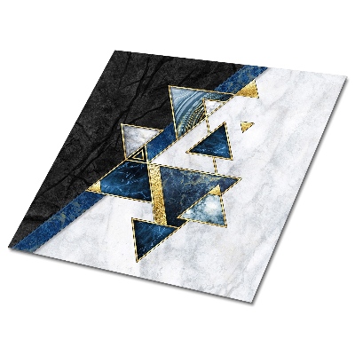 Vinilpadló Háromszögekre osztott márvány