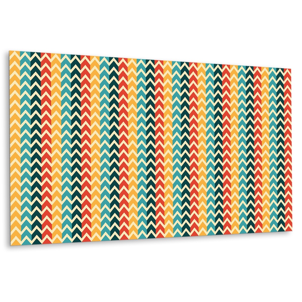 Pvc falburkolat retro stílusú motívummal