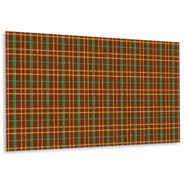 Dekorpanel falra Hagyományos kockás minta