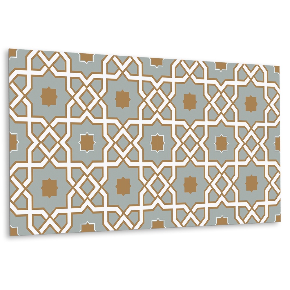 Öntapadós falburkoló Geometriai minta