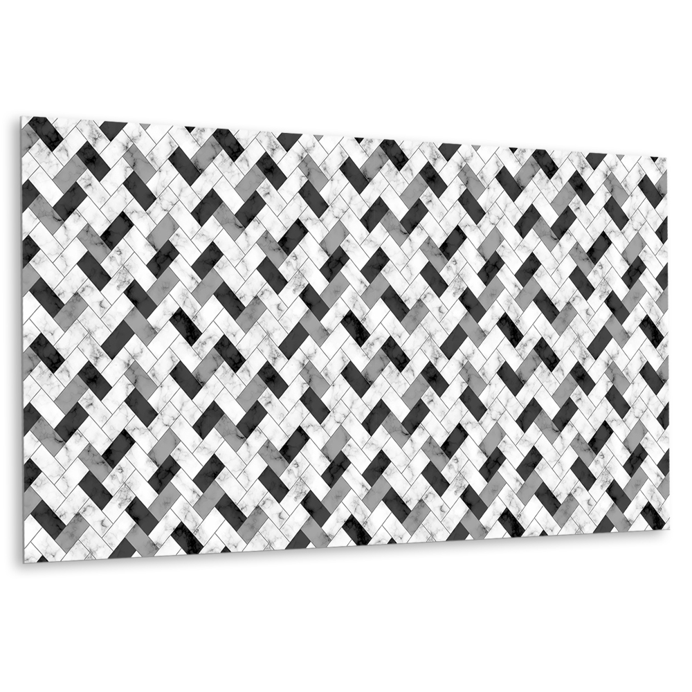 Dekorpanel falra Márvány halszálka motívum