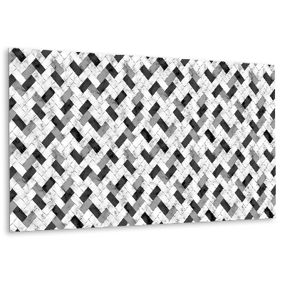 Dekorpanel falra Márvány halszálka motívum