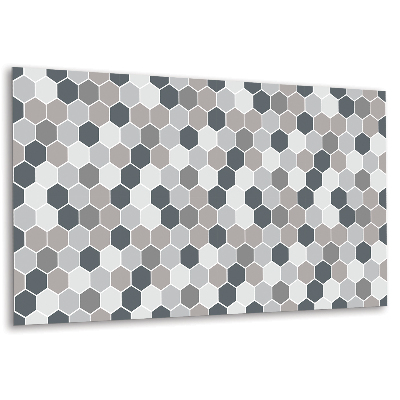 Dekorpanel falra Méhsejt minta