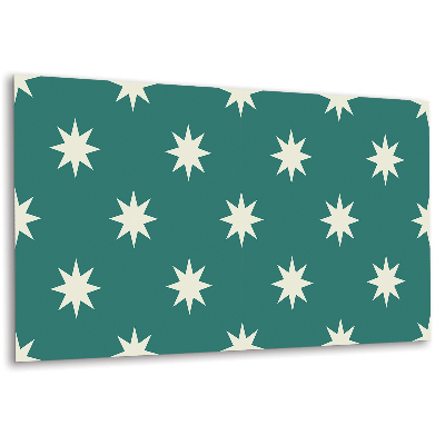 Öntapadós falburkoló Nyolcágú csillag motívum