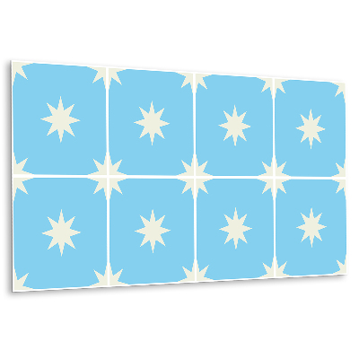 Pvc falburkolat Geometrikus csillag motívum