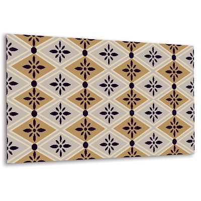 Falpanel virágos motívummal