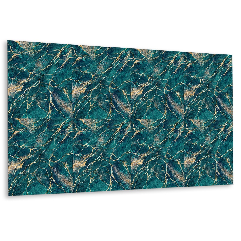 Pvc falpanel Zöld malachit