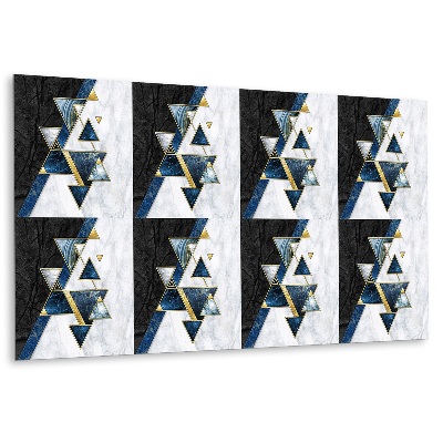 Öntapadós falburkoló geometrikus mintákban és formákban