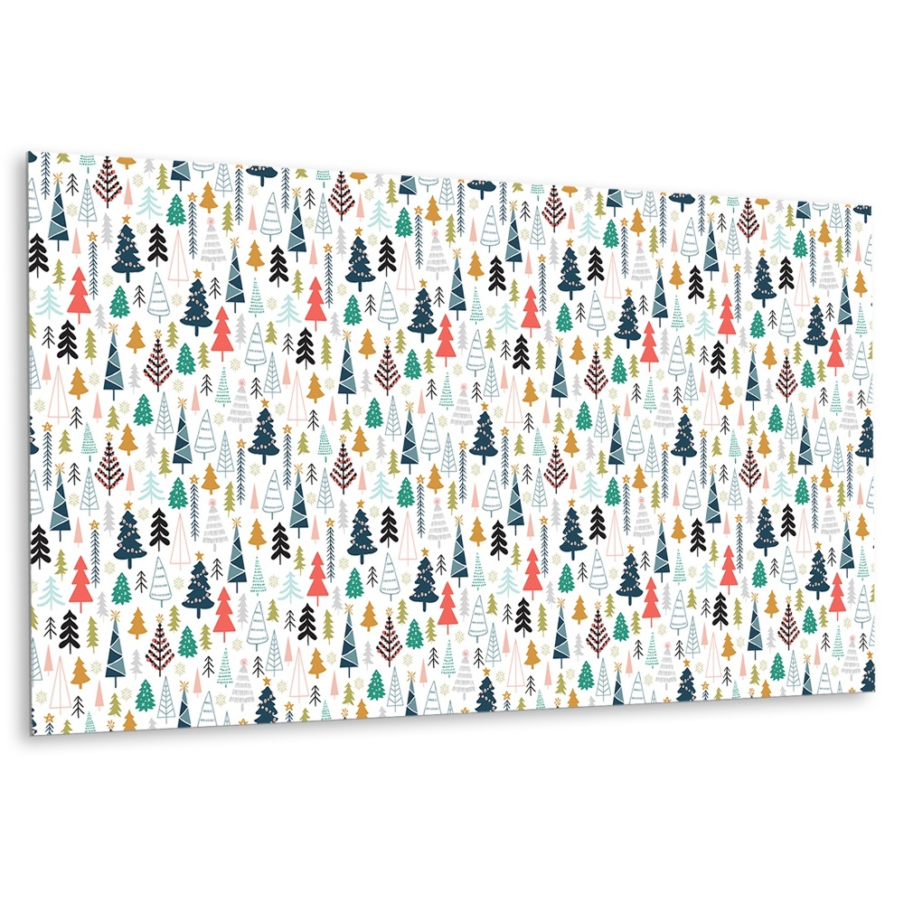 Pvc falpanel erdő motívummal