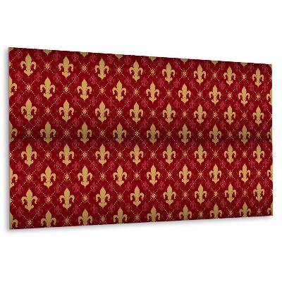 Dekorpanel falra Királyi stílusú liliomok