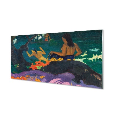 Paul Gauguin – Fatata te Miti (A tenger mellett) Üvegfotó