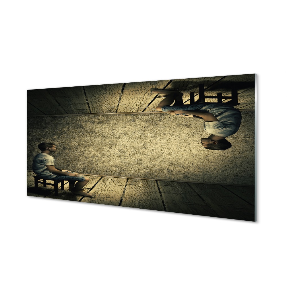 Tükörtükrözés Absztrakció Üvegfotó