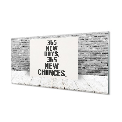 365 új nap Üvegkép