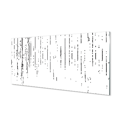 Pöttyös és csíkos grafika Üvegfotó