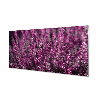 Rózsaszín hanga virágok Üvegkép nyomtatás