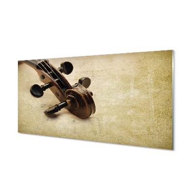 Cselló nyak Üvegkép