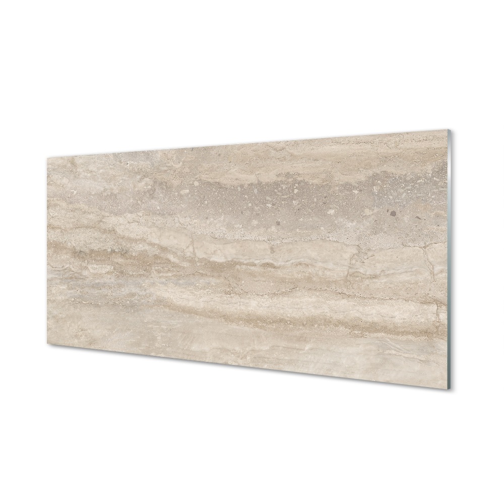 Bézs márvány Üvegkép nyomtatás