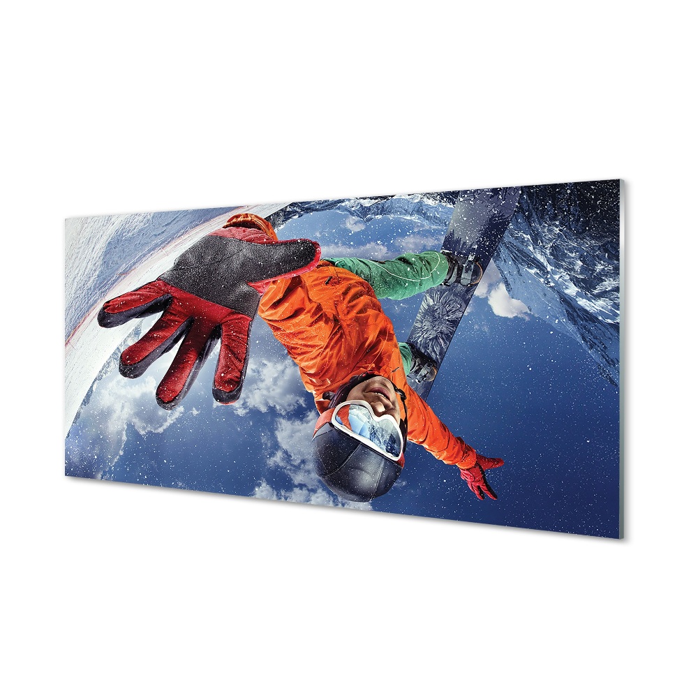 Férfi akrobatika fórumon Üvegfotó