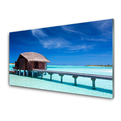 Üvegfotó Ocean Coast House