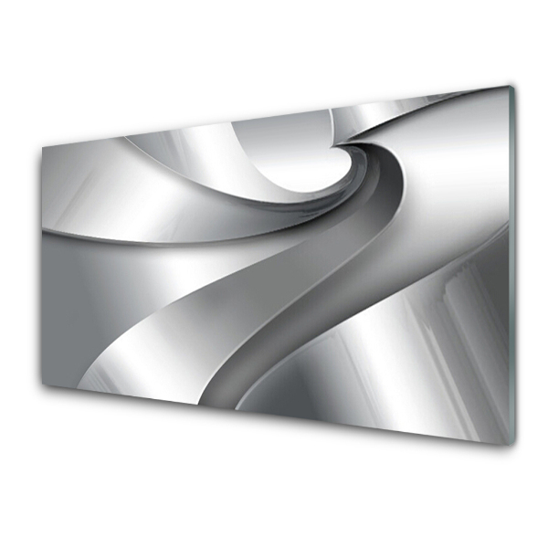 Üvegkép Absztrakt szürke