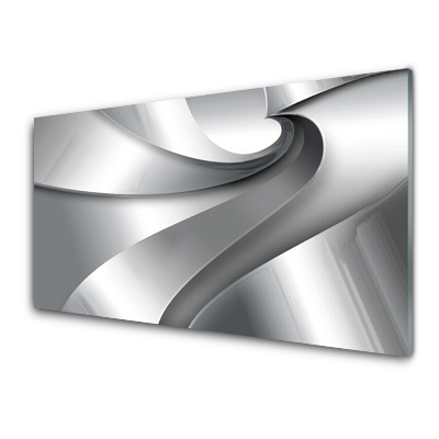 Üvegkép Absztrakt szürke