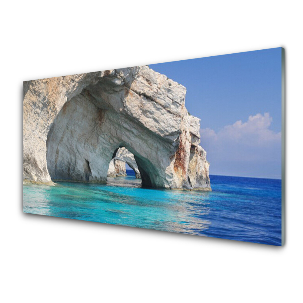 Üvegkép Óceán vízi táj