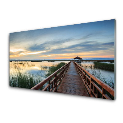 Üvegkép Falra Tóhíd