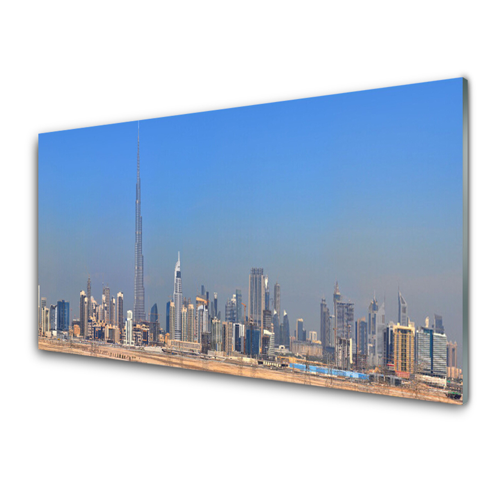 Modern Üvegkép Városi panoráma