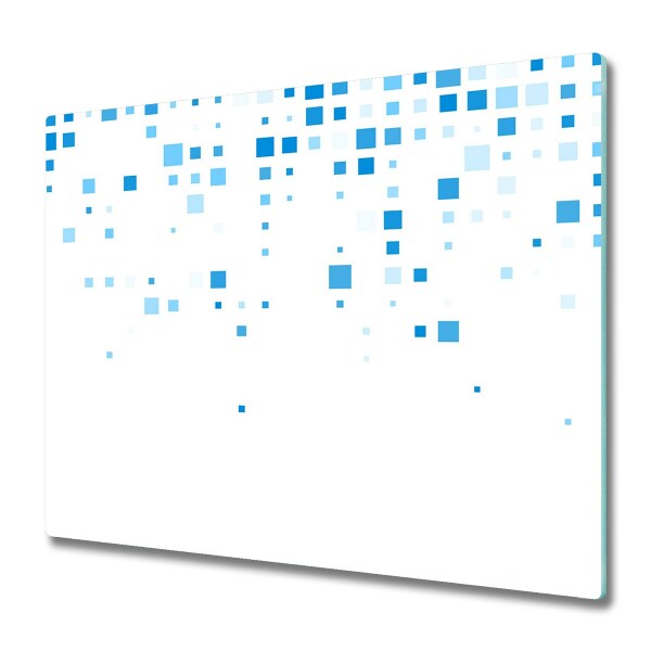 Tűzhely Fedőlap Kék kockák