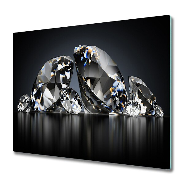 Főzőlap Védő Üveglap Fényes gyémántok