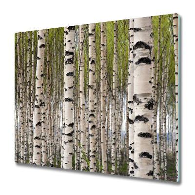 Tűzhelyvédő Nyírfa törzsek