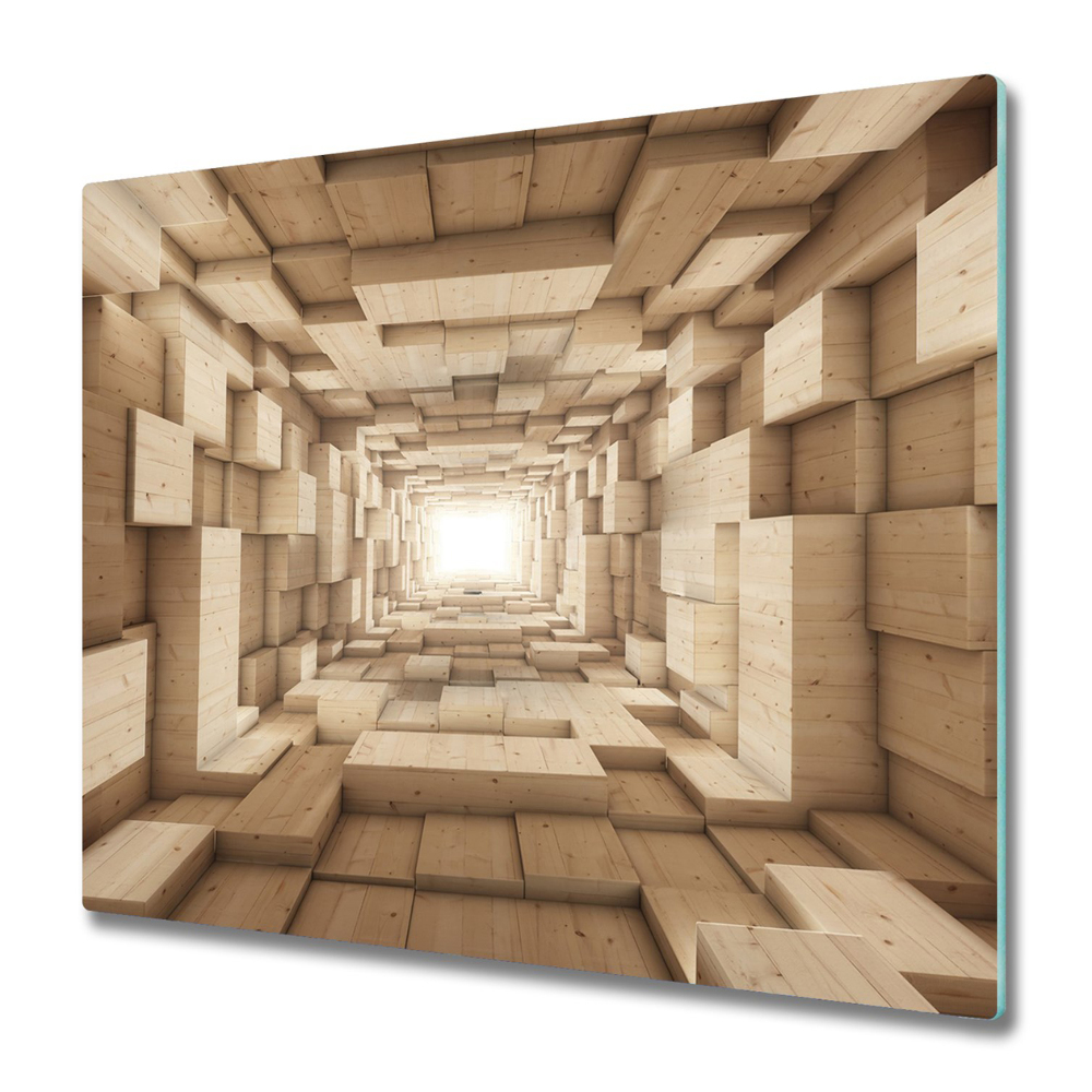 Üveg Vágódeszka Fa absztrakció