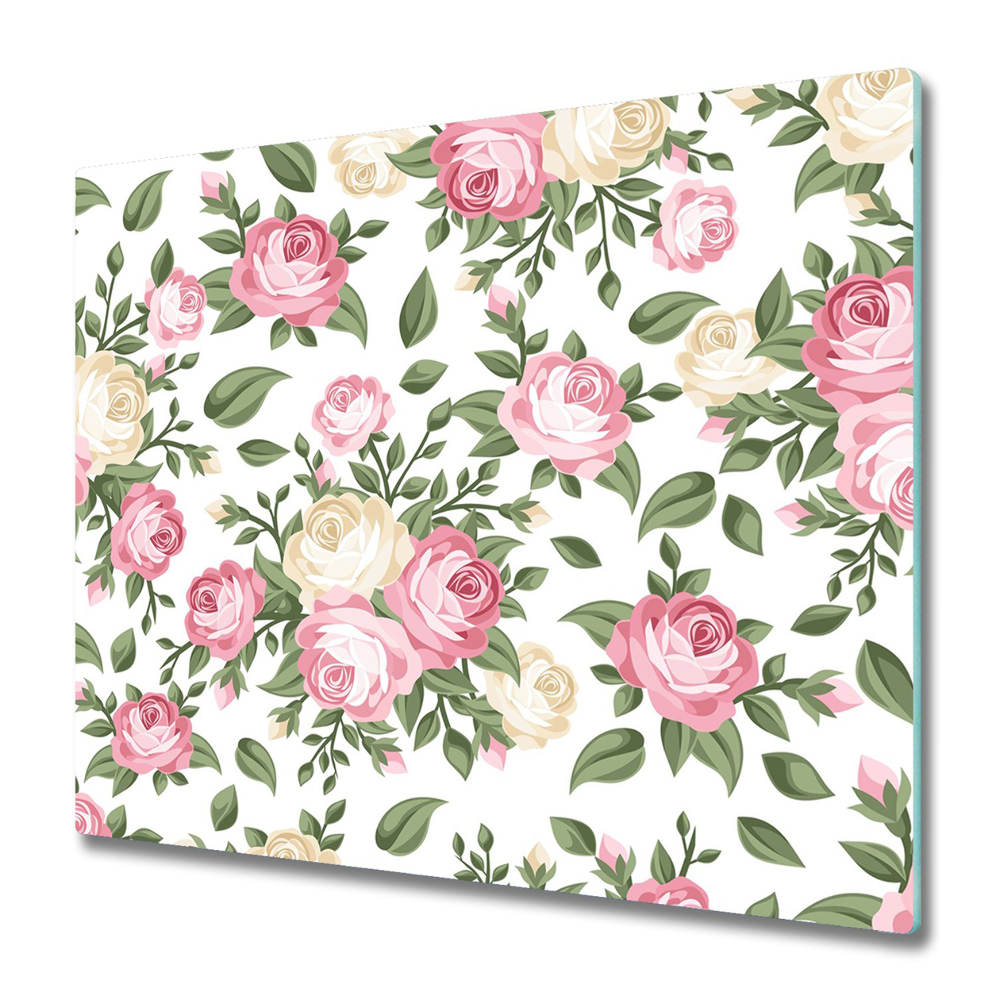 Tűzhely Védő Rózsa minta