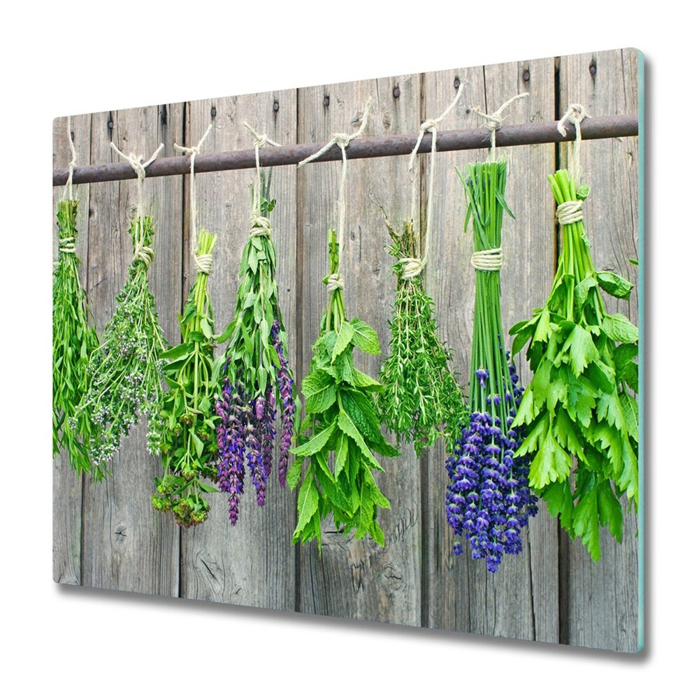 Üveg Tűzhelyvédő Gyógynövények a kerítésen