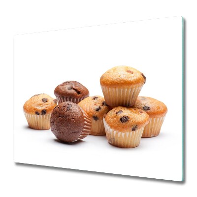 Tűzhelyvédő Üveglap Csokis Muffin