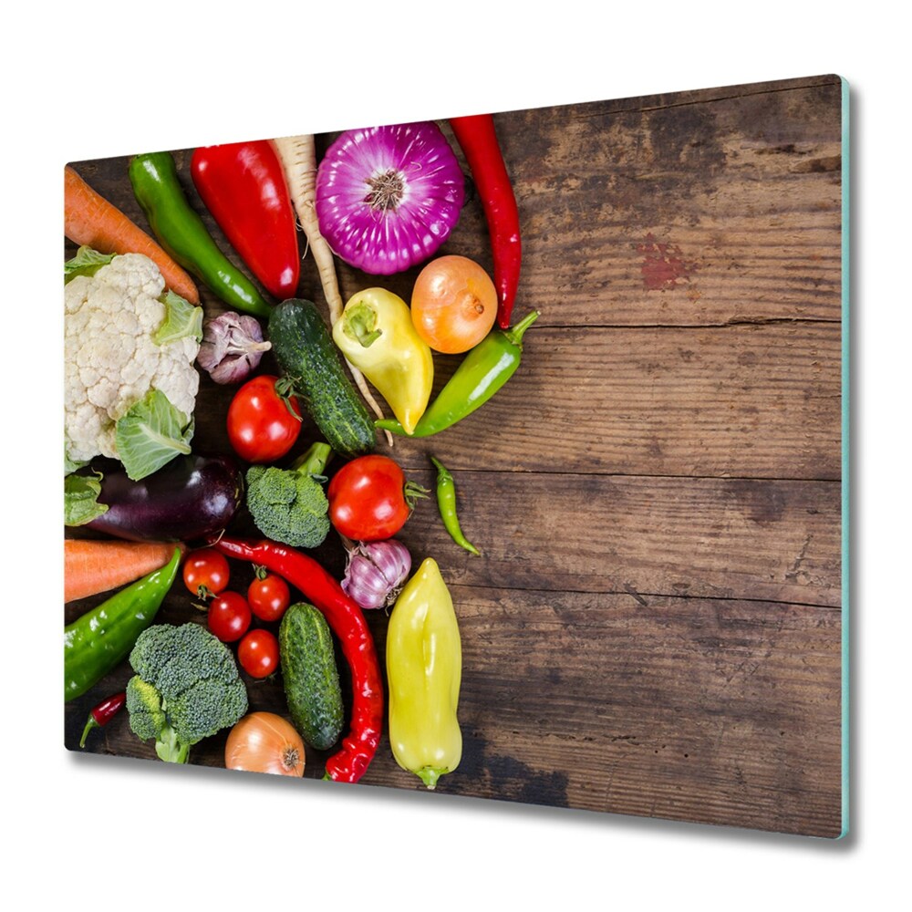 Főzőlap Védő Üveglap Konyhai zöldségek