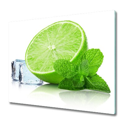 Üveg Tűzhelyvédő Fél lime