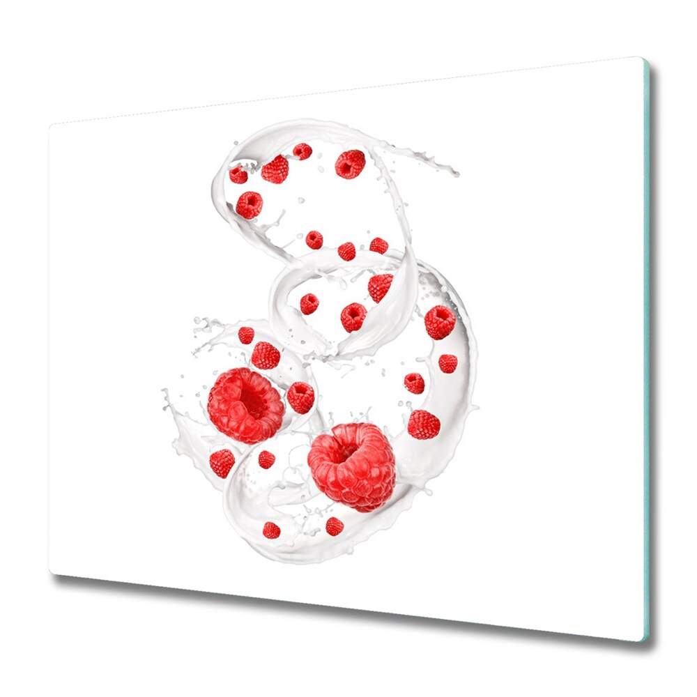 Főzőlap Védő Üveglap Tej és málna