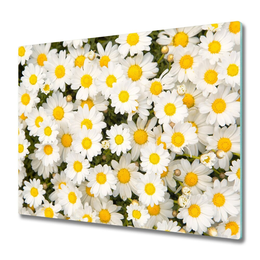 Üveg Vágódeszka Százszorszépek háttér