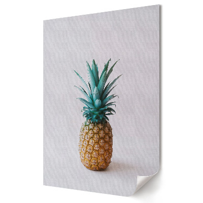 Színes ananász mintás minimalista plakát